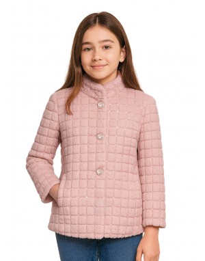 Girls Coat  Rose Pink